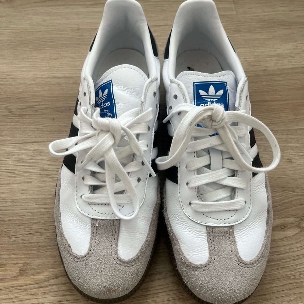 Og Basicblack And White Adidas Sambas M Size 9.5 … - image 5